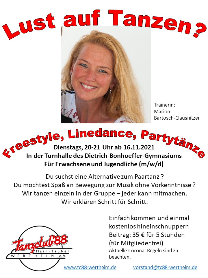 Plakat Freestyle Linedance