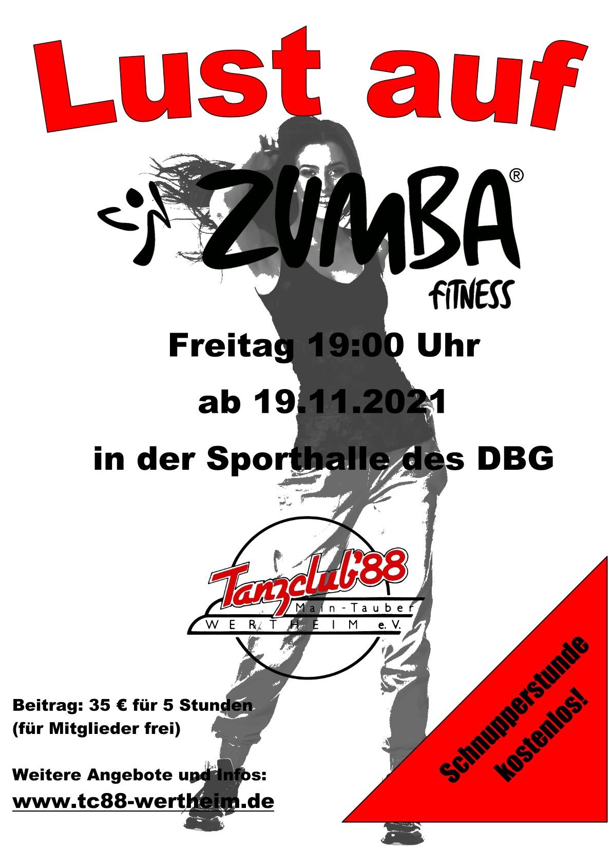 Zumba Plakat 2021 11